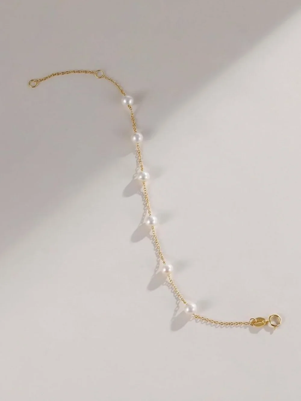 Trendy 925 Sterling Silver Freshwater Pearl Bracelet for Women - Elegant Jewelry